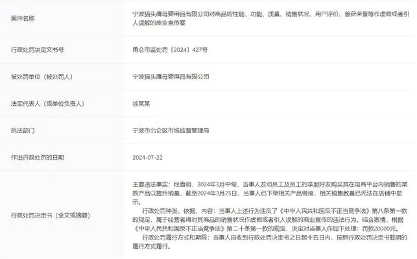 发动员工及员工的亲朋好友购买产品提升销量涉不正当竞争，宁波一母婴用品公司被罚2万(图3)