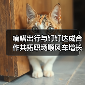 嘀嗒出行与钉钉达成合作共拓职场顺风车增长新机遇（图1）