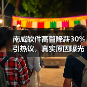 南威软件高管降薪30%引热议，真实原因曝光？（图4）