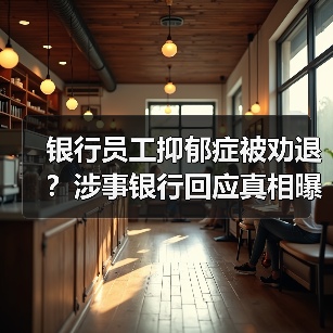 银行员工抑郁症被劝退?涉事银行回应真相曝光(图4) 银行员工抑郁症被劝退?涉事银行回应真相曝光(图4)
