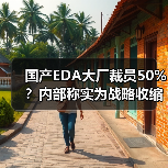 国产EDA大厂裁员50%？内部称实为战略收缩，50%系谣言（图1）