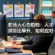 职场人心态趋稳:人才供需比攀升,如何应对高竞争压力?(图1) 职场人心态趋稳:人才供需比攀升,如何应对高竞争压力?(图1)