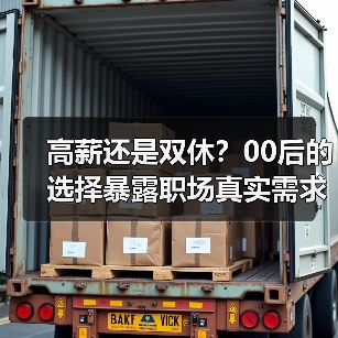 高薪还是双休？00后的选择暴露职场真实需求（图3）