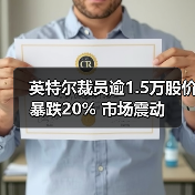 英特尔裁员逾1.5万股价暴跌20% 市场震动(图1) 英特尔裁员逾1.5万股价暴跌20% 市场震动(图1)