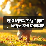 连续签两次劳动合同后，是否必须续签无固定期限？法律解读全解析（图4）