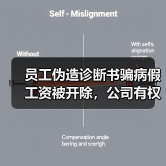 员工伪造诊断书骗病假工资被开除，公司有权解除吗？（图1）