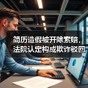 简历造假被开除索赔，法院认定构成欺诈驳回（图3）