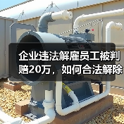 企业违法解雇员工被判赔20万，如何合法解除劳动合同？（图2）