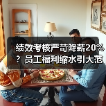 绩效考核严苛降薪20%?员工福利缩水引大范围不满(图4) 绩效考核严苛降薪20%?员工福利缩水引大范围不满(图4)
