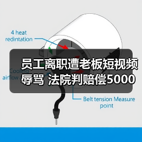 员工离职遭老板短视频辱骂 法院判赔偿5000元(图1) 员工离职遭老板短视频辱骂 法院判赔偿5000元(图1)