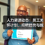 人力资源动态:员工关怀计划、招聘趋势与就业增长全解析(图4) 人力资源动态:员工关怀计划、招聘趋势与就业增长全解析(图4)