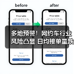 多地预警!网约车行业风险凸显 日均接单量跌破10单(图3) 多地预警!网约车行业风险凸显 日均接单量跌破10单(图3)