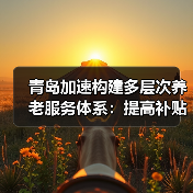 青岛加速构建多层次养老服务体系：提高补贴 专业人才培养加强（图3）