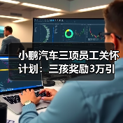 小鹏汽车三项员工关怀计划：三孩奖励3万引热议（图3）