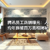 腾讯员工薪酬曝光:人均年薪破百万真相揭秘(图3) 腾讯员工薪酬曝光:人均年薪破百万真相揭秘(图3)