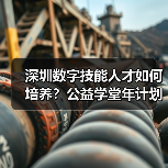 深圳数字技能人才如何培养？公益学堂年计划1万（图3）