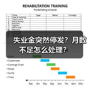 失业金突然停发？月数不足怎么处理？（图2）