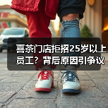 喜茶门店拒招25岁以上员工？背后原因引争议（图1）