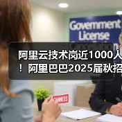 阿里云技术岗近1000人！阿里巴巴2025届秋招技术类占比超80%（图1）
