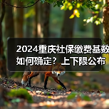 2024重庆社保缴费基数如何确定？上下限公布！（图4）