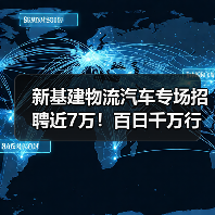 新基建物流汽车专场招聘近7万！百日千万行动如何助力就业？（图3）