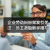 企业劳动纠纷频发引关注,员工激励新举措与新职业崛起(图4) 企业劳动纠纷频发引关注,员工激励新举措与新职业崛起(图4)