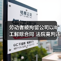 劳动者被拘留公司以旷工解除合同 法院竟判违法?(图3) 劳动者被拘留公司以旷工解除合同 法院竟判违法?(图3)
