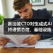 新加坡CTO对生成式AI持谨慎态度,基础设施压力凸显(图3) 新加坡CTO对生成式AI持谨慎态度,基础设施压力凸显(图3)