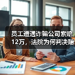 员工遭遇诈骗公司索赔12万,法院为何判决赔偿?(图2) 员工遭遇诈骗公司索赔12万,法院为何判决赔偿?(图2)