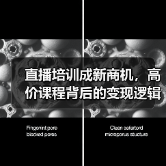 直播培训成新商机,高价课程背后的变现逻辑?(图3) 直播培训成新商机,高价课程背后的变现逻辑?(图3)