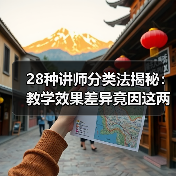 28种讲师分类法揭秘：教学效果差异竟因这两大能力？（图4）