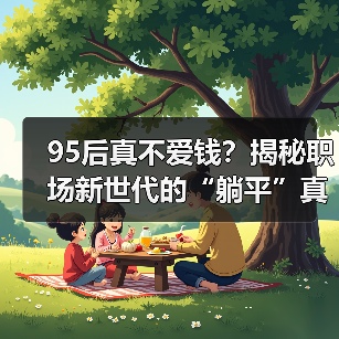 95后真不爱钱？揭秘职场新世代的“躺平”真相！（图4）